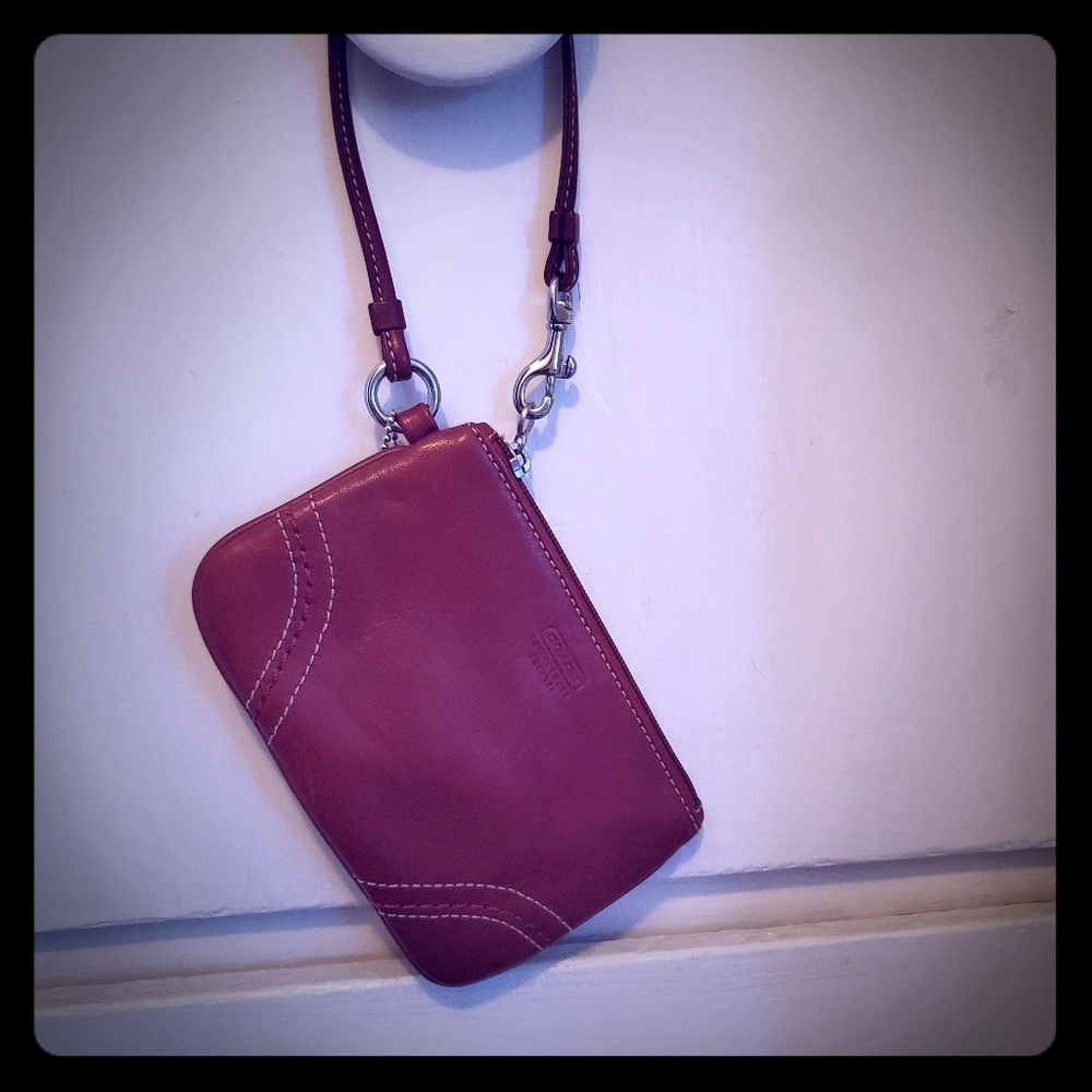 Coach change purse